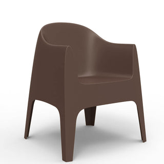 Vondom Solid small armchair by Stefano Giovannoni Vondom Bronze - Buy now on ShopDecor - Discover the best products by VONDOM design