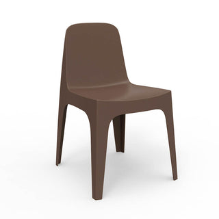 Vondom Solid chair polyethylene by Stefano Giovannoni Vondom Bronze - Buy now on ShopDecor - Discover the best products by VONDOM design