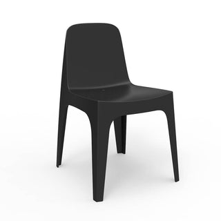 Vondom Solid chair polyethylene by Stefano Giovannoni Vondom Black - Buy now on ShopDecor - Discover the best products by VONDOM design