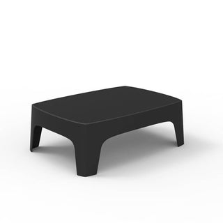 Vondom Solid low table polyethylene by Stefano Giovannoni Vondom Black - Buy now on ShopDecor - Discover the best products by VONDOM design