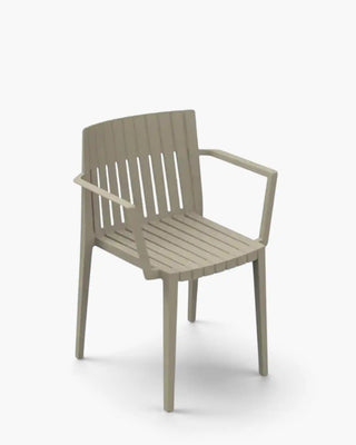 Vondom Spritz chair with arms in polypropylene
