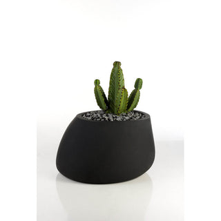 Vondom Stone vase h.40 cm polyethylene by Stefano Giovannoni - Buy now on ShopDecor - Discover the best products by VONDOM design