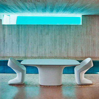 Vondom Ufo table with top HPL 200 x 100 cm white by Ora Ito - Buy now on ShopDecor - Discover the best products by VONDOM design