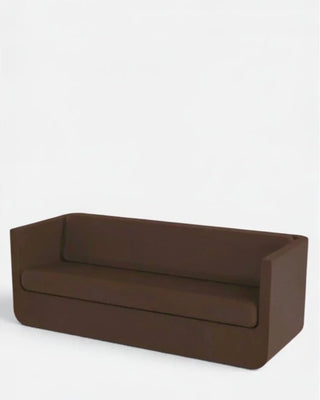 Vondom Ulm sofa in polyethylene with upholstered cushions