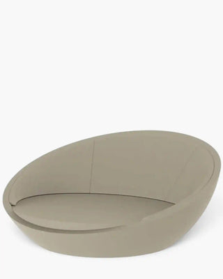 Vondom Ulm daybed in polyethylene with upholstered cushions