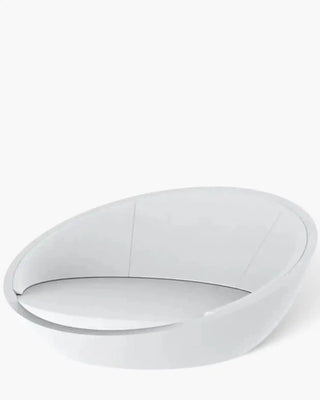 Vondom Ulm daybed in polyethylene with upholstered cushions