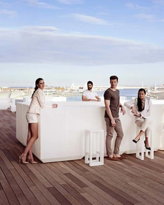 Vondom Vela bar counter in polyethylene