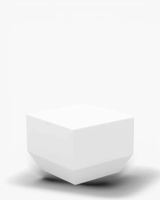 Vondom Vela low square coffee table in polyethylene