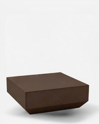 Vondom Vela low square coffee table in polyethylene