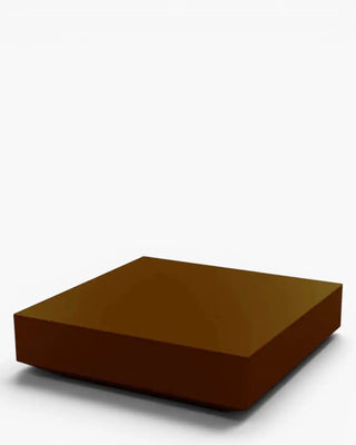Vondom Vela low square coffee table in polyethylene
