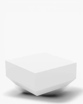Vondom Vela low square coffee table in polyethylene