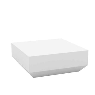 Vondom Vela Chill low table 80 cm white by Ramón Esteve - Buy now on ShopDecor - Discover the best products by VONDOM design