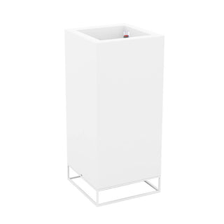 Vondom Vela Cubo Alto vase 90 cm by Ramón Esteve Vondom White - Buy now on ShopDecor - Discover the best products by VONDOM design