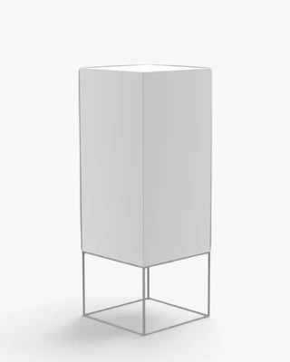 Vondom Vela High LED floor lamp in Ice White 2101 polyethylene