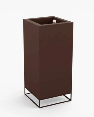 Vondom Vela High Cube vase in polyethylene