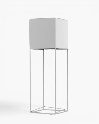 Vondom Vela LED floor lamp in Ice White 2101 polyethylene