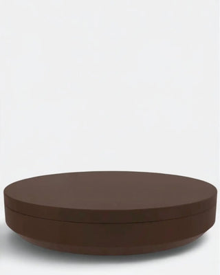 Vondom Vela daybed round in polyethylene with upholstered cushion