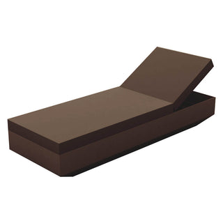 Vondom Vela sunlounger polyethylene by Ramón Esteve Vondom Bronze - Buy now on ShopDecor - Discover the best products by VONDOM design