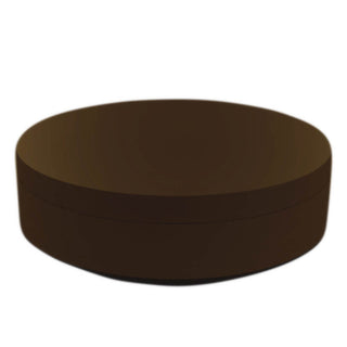 Vondom Vela round pouf diam.120 cm by Ramón Esteve Vondom Bronze - Buy now on ShopDecor - Discover the best products by VONDOM design