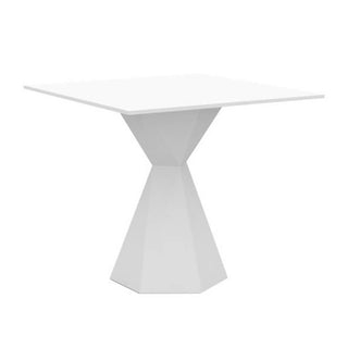 Vondom Vertex square table 80x80 cm white by Karim Rashid - Buy now on ShopDecor - Discover the best products by VONDOM design