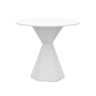 Vondom Vertex round table diam.80 cm white by Karim Rashid - Buy now on ShopDecor - Discover the best products by VONDOM design