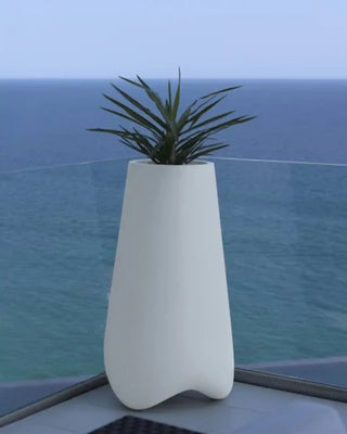Vondom Pal High Planter vase in polyethylene