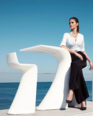 Vondom Wing bar stool in polyethylene