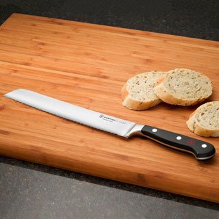 Wusthof Classic bread knife with double edge 23 cm. black - Buy now on ShopDecor - Discover the best products by WÜSTHOF design