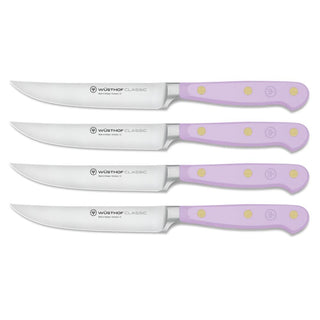 Wusthof Classic Color 4-piece steak knife set 12 cm. Wusthof Purple Yam - Buy now on ShopDecor - Discover the best products by WÜSTHOF design