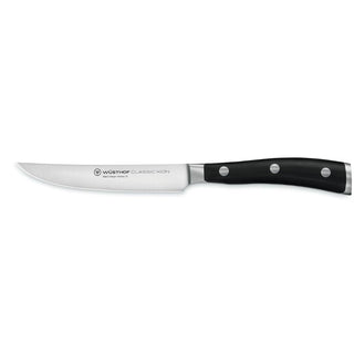 Wusthof Classic Ikon steak knife 12 cm. black - Buy now on ShopDecor - Discover the best products by WÜSTHOF design