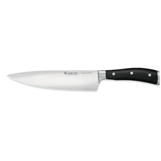 Wusthof Classic Ikon cook's knife 20 cm. black - Buy now on ShopDecor - Discover the best products by WÜSTHOF design