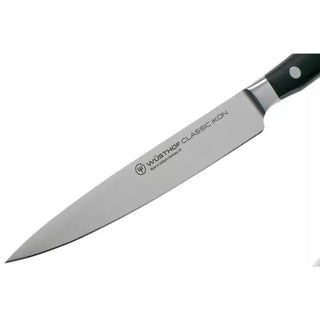 Wusthof Classic Ikon utility knife 16 cm. black - Buy now on ShopDecor - Discover the best products by WÜSTHOF design