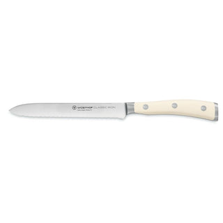 Wusthof Classic Ikon Crème sausage knife 14 cm. - Buy now on ShopDecor - Discover the best products by WÜSTHOF design