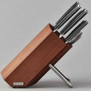 Wusthof Classic Ikon knife block with 8 items brown - Buy now on ShopDecor - Discover the best products by WÜSTHOF design