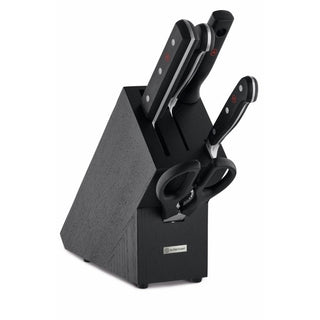 Wusthof Classic knife block with 5 items black - Buy now on ShopDecor - Discover the best products by WÜSTHOF design