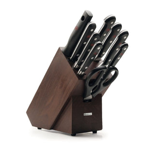 Wusthof Classic knife block with 9 items brown - Buy now on ShopDecor - Discover the best products by WÜSTHOF design