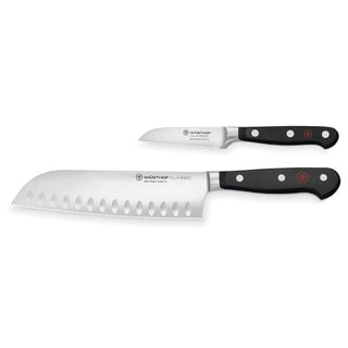 Wusthof Classic set peeling knife/santoku black - Buy now on ShopDecor - Discover the best products by WÜSTHOF design