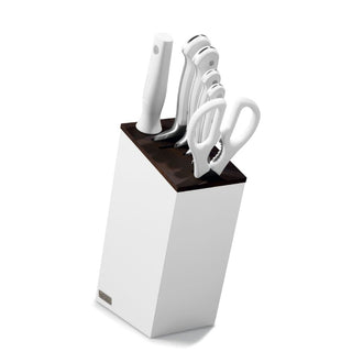 Wusthof Classic White knife block with 6 items - Buy now on ShopDecor - Discover the best products by WÜSTHOF design