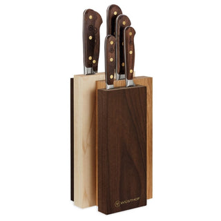 Wusthof Crafter knife block with 6 knives wood - Buy now on ShopDecor - Discover the best products by WÜSTHOF design