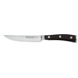 Wusthof Ikon steak knife 12 cm. african black - Buy now on ShopDecor - Discover the best products by WÜSTHOF design