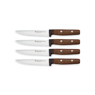 Wusthof Urban Farmer set 4 steak knives wood - Buy now on ShopDecor - Discover the best products by WÜSTHOF design