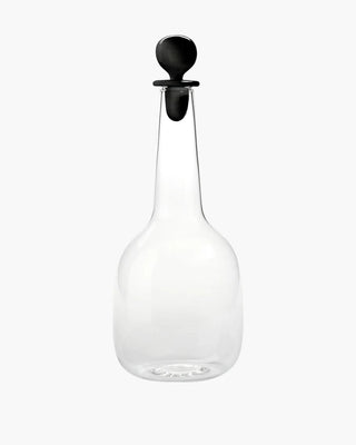 Zafferano Bilia glass Bottle 1.4 l-47.34 oz Black - Buy now on ShopDecor - Discover the best products by ZAFFERANO design