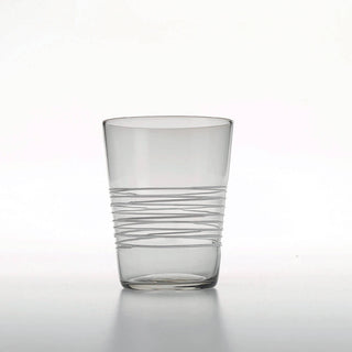 Zafferano Filante tumbler coloured glass Zafferano Grey - Buy now on ShopDecor - Discover the best products by ZAFFERANO design