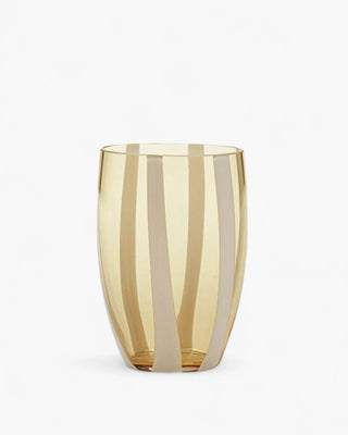 Zafferano Gessato tumbler 32 cl-10.82 oz Zafferano Amber - Buy now on ShopDecor - Discover the best products by ZAFFERANO design