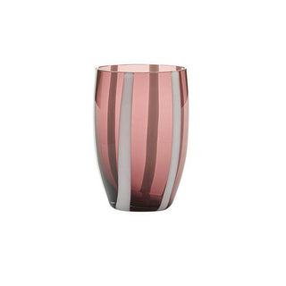 Zafferano Gessato tumbler coloured glass Zafferano Amethyst - Buy now on ShopDecor - Discover the best products by ZAFFERANO design