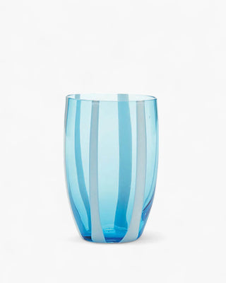 Zafferano Gessato tumbler 32 cl-10.82 oz Zafferano Aquamarine - Buy now on ShopDecor - Discover the best products by ZAFFERANO design