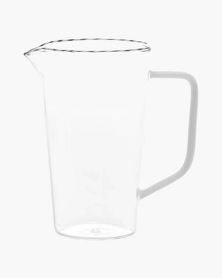 Zafferano Intrecci carafe 84 cl - 29.56 oz White Black - Buy now on ShopDecor - Discover the best products by ZAFFERANO design