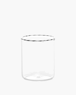 Zafferano Intrecci tumbler White Black 42 cl - 14.78 oz - Buy now on ShopDecor - Discover the best products by ZAFFERANO design