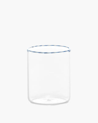 Zafferano Intrecci tumbler White Blue 42 cl - 14.78 oz - Buy now on ShopDecor - Discover the best products by ZAFFERANO design