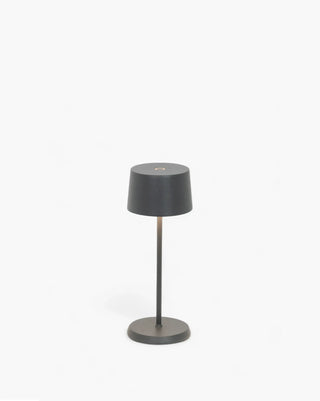 Zafferano Lampes à Porter Olivia micro table lamp Zafferano Dark Grey N3 - Buy now on ShopDecor - Discover the best products by ZAFFERANO LAMPES À PORTER design